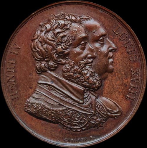 Médaille louis xviii - xviii, 1817