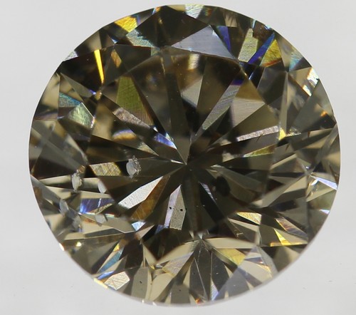 Diamant naturel rond brillant - naturel,