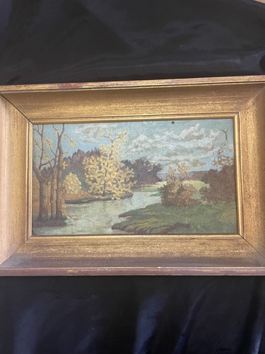 Tableau ancien paysage