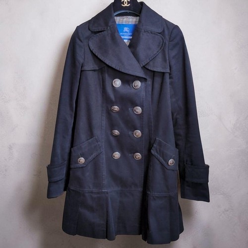 Trench coat burberry blue - trench-coat,