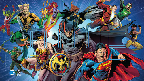 Deck building game super - dc,