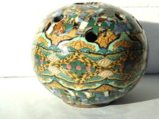 Céramique de Vallauris Gerbino pique-fleur signé