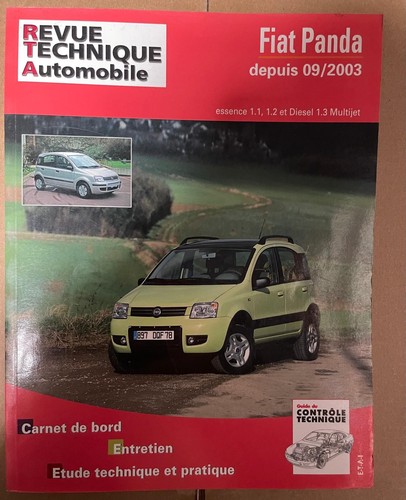 Rta fiat panda - fiat, depuis