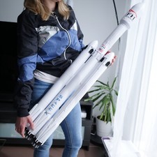 Maquette Falcon Heavy model
