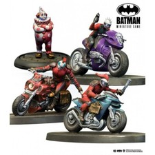 Batman Miniature Game DC Knight Models - Archie & Joker's Bikers