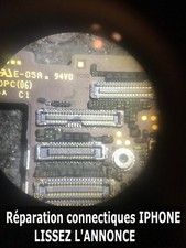 Réparation carte mère connectiques FPC  tactile camera LCD iphone 6 au X