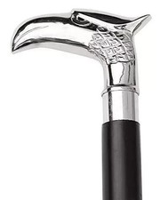 Canne En Bois Noir De Style