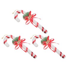  3 Pcs Canne À Sucre Noël