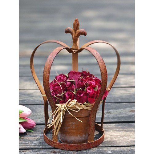 Porte pot fleurs artisanal - de,