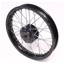 Roue avant 1.6x14 pouces noire