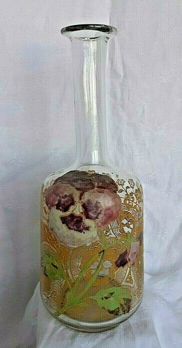 Carafe verre émaillé de - carafe,