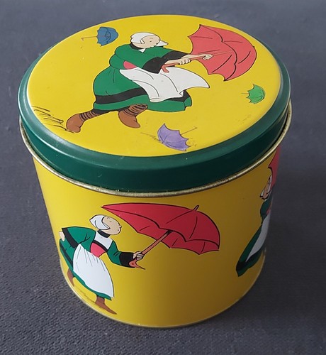 Boîte métal ronde bécassine - boîte,