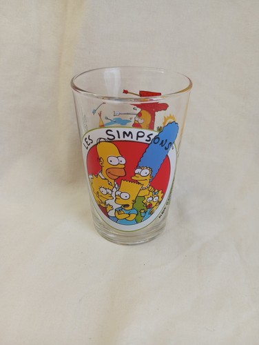 Verre moutarde les simpsons - les,