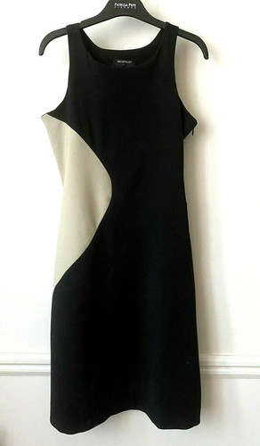 Robe noir beige - &, express