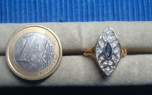 B26c neuf bague marquise - b26c,