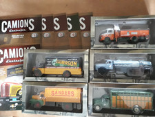 5 camions 1/43e, années 60