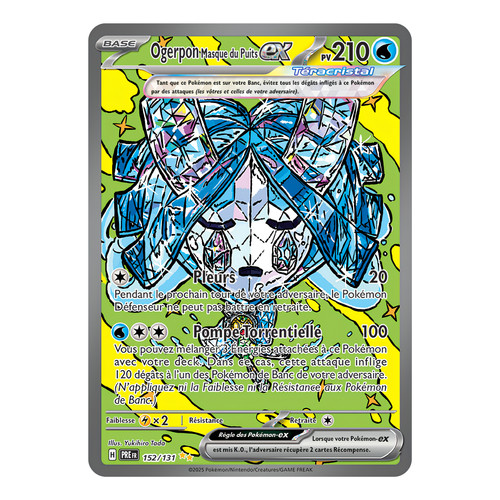 Ogerpon masque puits 152 - masque, 152/131