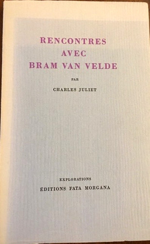 Bram van velde rencontres - bram,