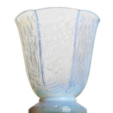 Vase Opalescent Mimosas Etling