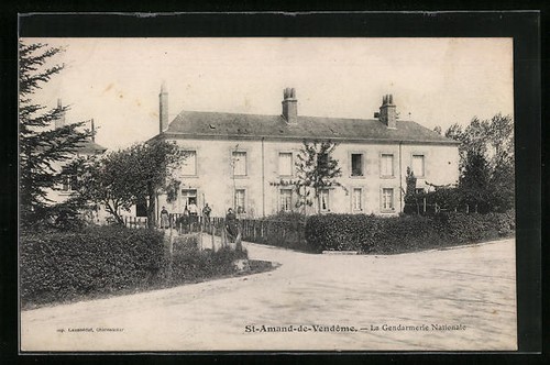 Cpa amand vendome la - st-amand-de-vendome,,