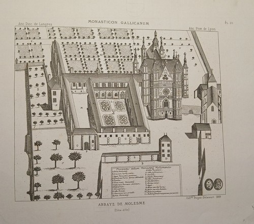 Molesme 1869 côte d or - molesme., d'or