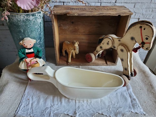 Tres grand bourdaloue faience - tres,