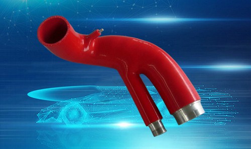 Silicone heat hose red - silicone,