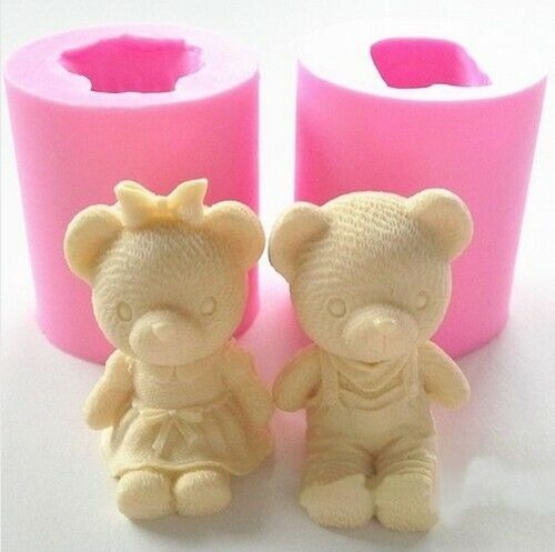 Moule silicone ourson ourse - silicone,