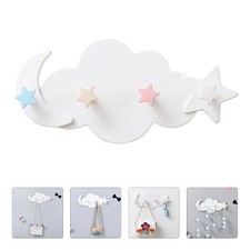  2 Pcs Patere Murale Nuage