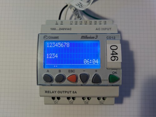 Crouzet millenium cd12 vac - millenium, (