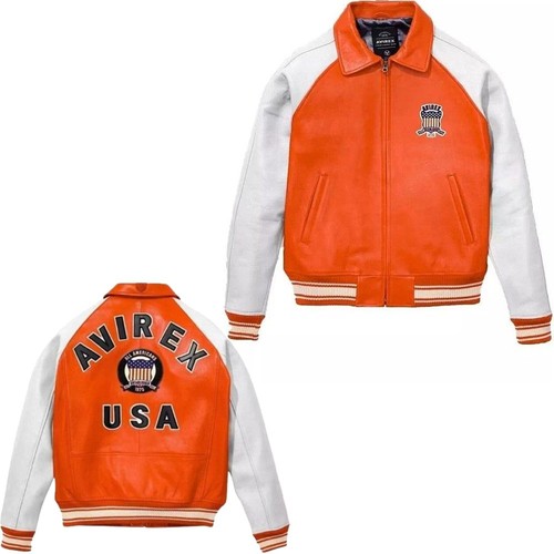 Blouson bombardier cuir - bombardier, en