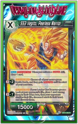 Ss3 vegito peerless warrior - peerless,