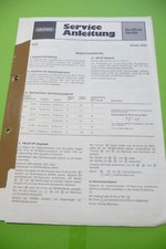 Manuel service pour grundig - pour,
