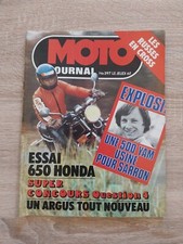 MOTO JOURNAL  397 HONDA CB 650