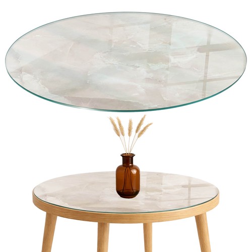 Plateau table verre - verre, pour