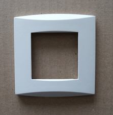 ALOMBARD SCHNEIDER ALB81000 - 1 Plaque simple - Alvais Design - Blanc