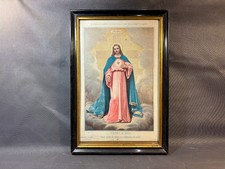 Ancien cadre photo en bois