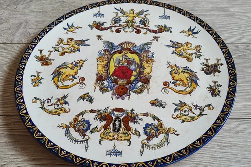Grand plat gien - plat,