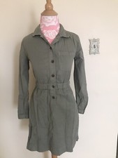 J Crew Army Green Shirt Dress