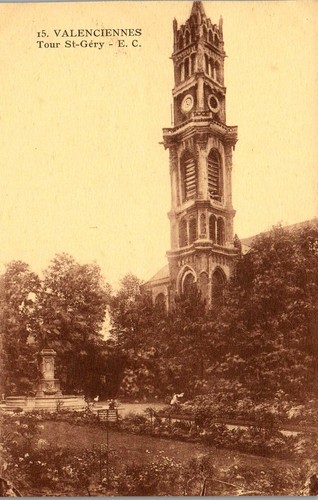 Valenciennes carte postale - valenciennes,