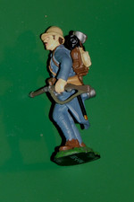 figurine Soldat de plomb Hachette  Poilu de 1916