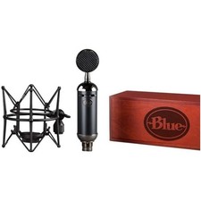 Blue Spark SL XLR Blackout –Microphone XLR pour le streaming, podcasting, studio
