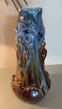 ÉLÉGANT VASE GRÈS FLAMMÉ