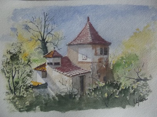 Aquarelle originale signée