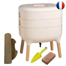 Lombricomposteur Urbalive Ivoire | Kit complet