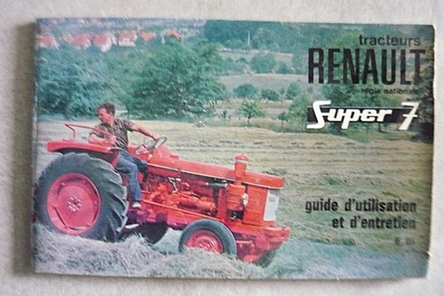 Manuel utilisation entretien