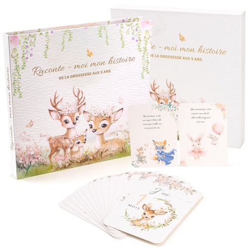 Coffret livre naissance - coffret,