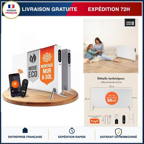 Radiateur électrique 2000w - électrique,