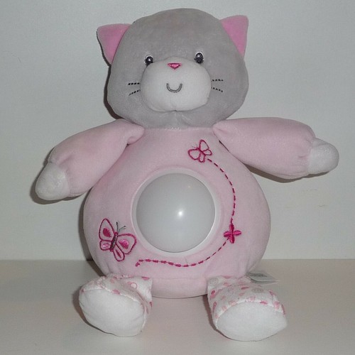 Doudou chat gipsy veilleuse - chat,