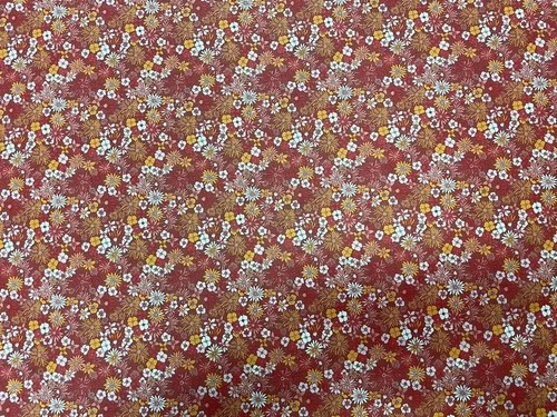 Tissu coton imprimé fleuris - coton,